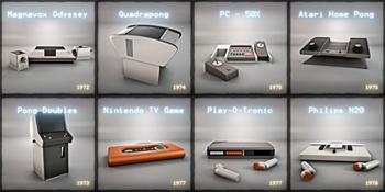 Consoles de salon : 1ère  Génération