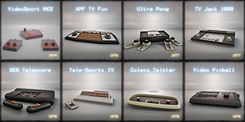 Consoles de salon : 1ère Génération